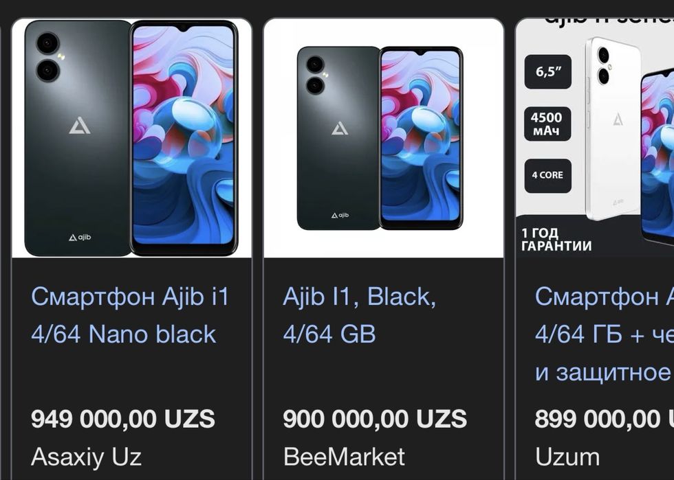 Ideal telefon soʻraganlar ucun