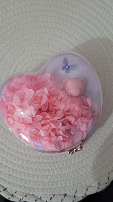 Lampa muzicala cu difuzor Bluetooth si speaker cu flori eterne