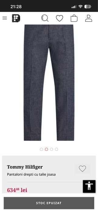 Pantaloni De Stofa Tommy Hilfiger S-M