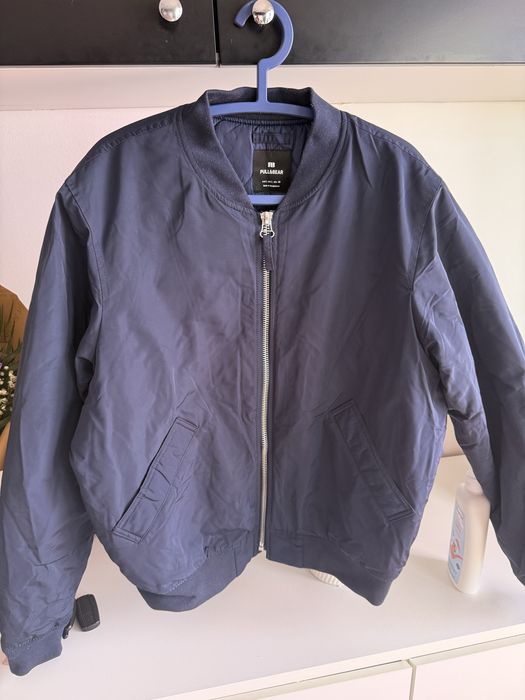 Geaca Bomber Bleumarin