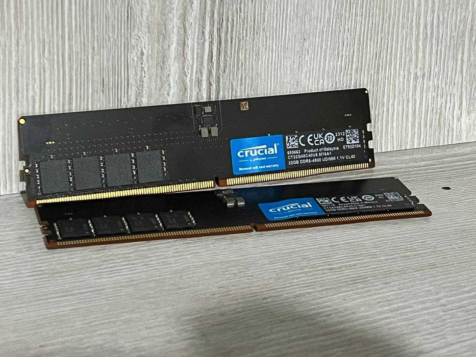 DDR5 Crucial 64gb 32x2 4800 CL40
