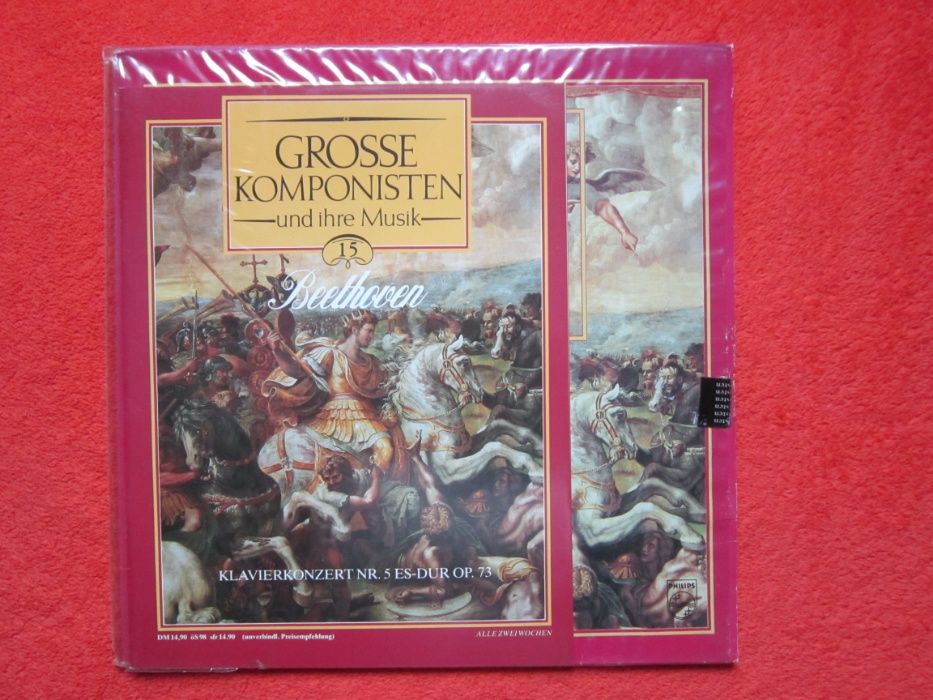rar vinil Beethoven Claudio Arrau,Kempff,Kubelik,Grumiaux made Germany