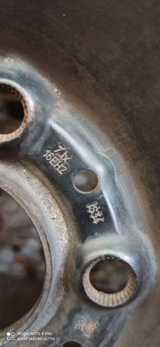 Jante tabla BMW 5x120 original late R16