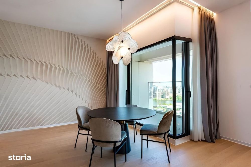 Apartament premium 3 camere | One Verdi Park | Etaj 18 vedere spre lac