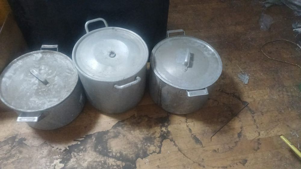 3х за 30000. Продам алюминевую кастрюлю. Советскую в отличном состояни