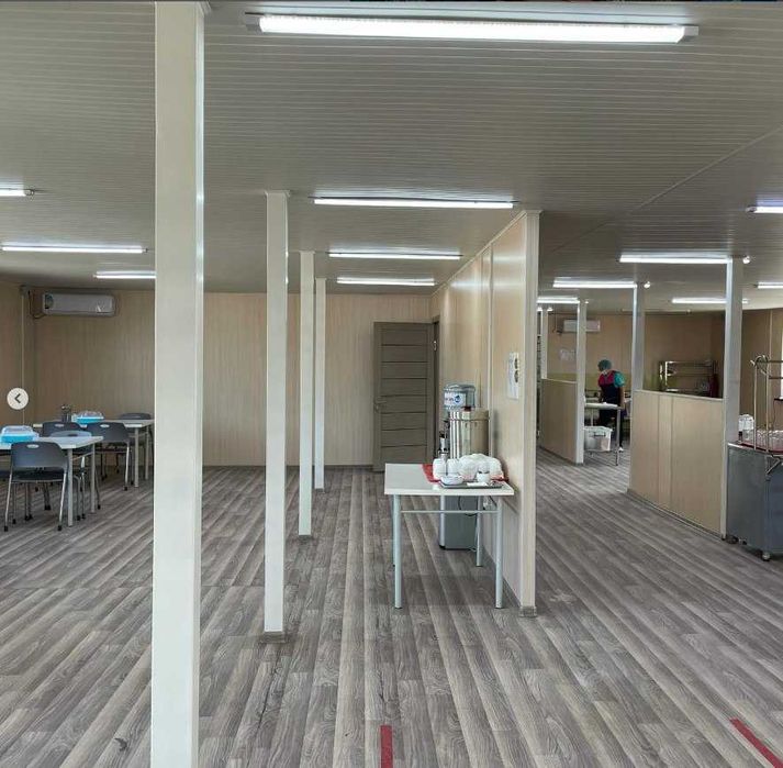 Столовоя из 40 футовый контейнер