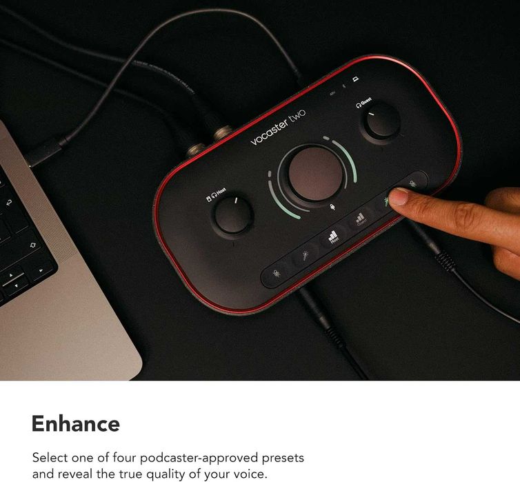 Подкаст студио Focusrite Vocaster Two Studio комплект