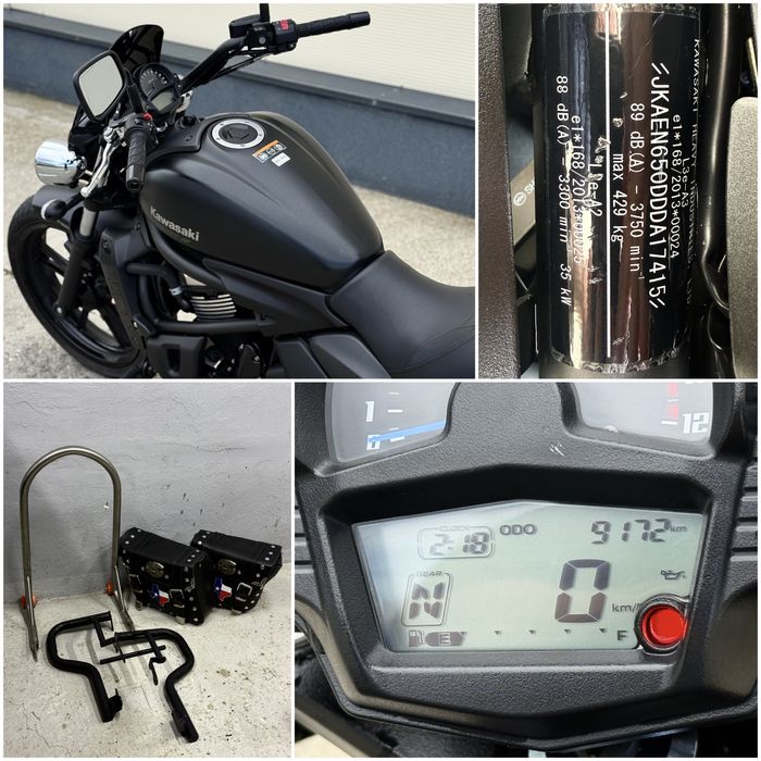 Kawasaki VN 650 Vulcan S / Limitat A2 35kw / 9.000km!