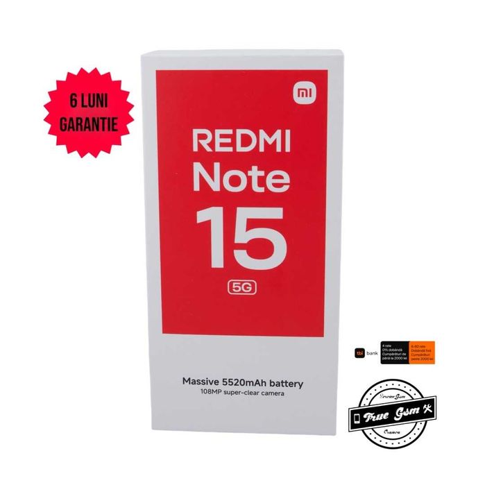 Redmi Note 15 256GB Glacier Blue | TrueGSM
