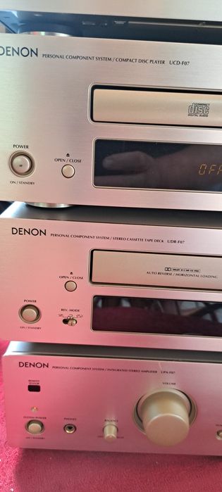 Качествена Hi-Fi система Denon D-F07 (4 компонента) – Отличен звук
