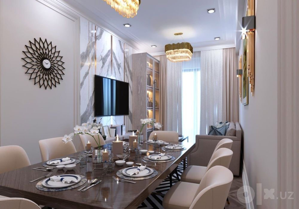 В продаже 3 коттеджа в Бектемире, Мажнунтол  евро дом 270м², 6 комнат