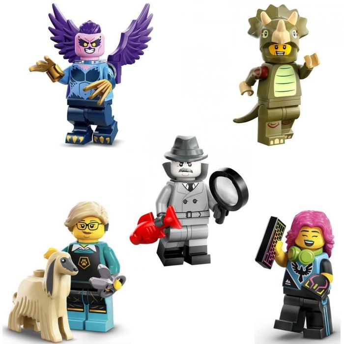 Minifigurine Lego Seria 25 - Set de 5 minifigurine