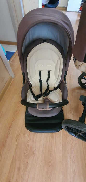 Детска количка BUBA ZAZA 3 в 1 + кенгуру Cipolino ,Hip Star'