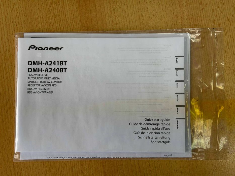 Мултимедия Pioneer DMH-A240BT BLUETOOTH, 4 X 50 W, USB