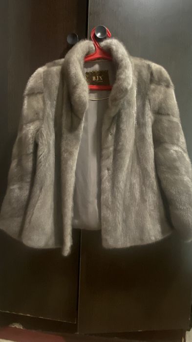 Норковая шуба богатый цвет