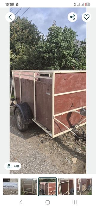 Vand remorca animale