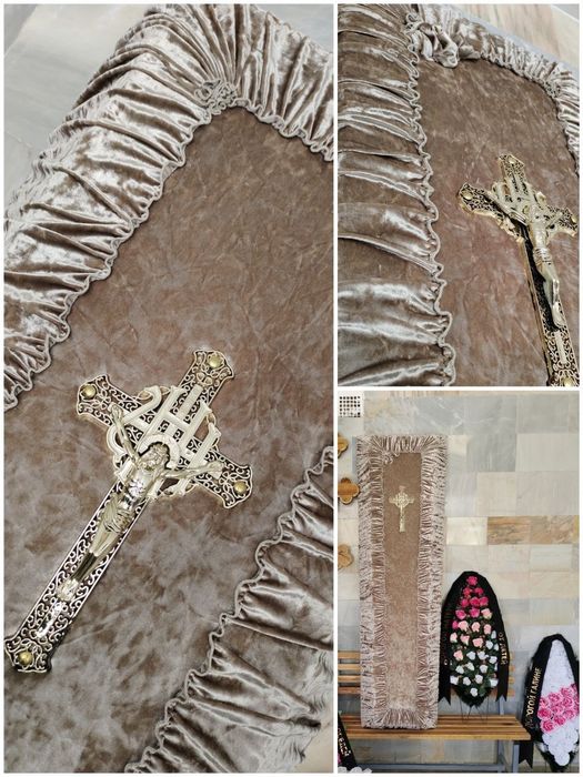 Ритуальные венки, гробы, кресты, оградки. Отправка в Бухару