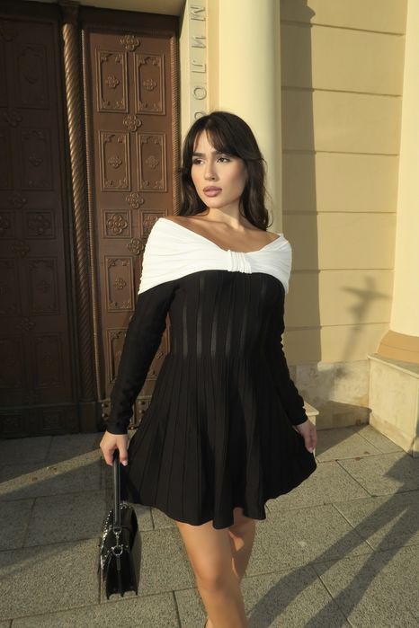 Коктейлна рокля Mirella Off-Shoulder