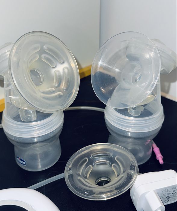 Pompa de sani dubla Chicco, 10 nivele de pompare