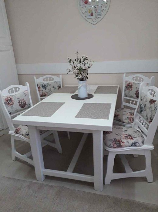 Scaune si masa Masiv