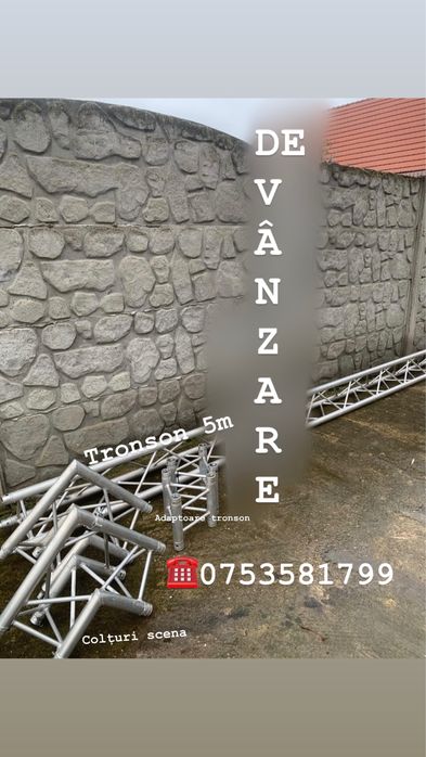 Tronsoane scena  lumini