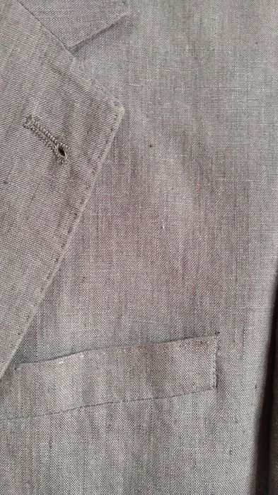 Мъжки костюм 100% лен + подарък