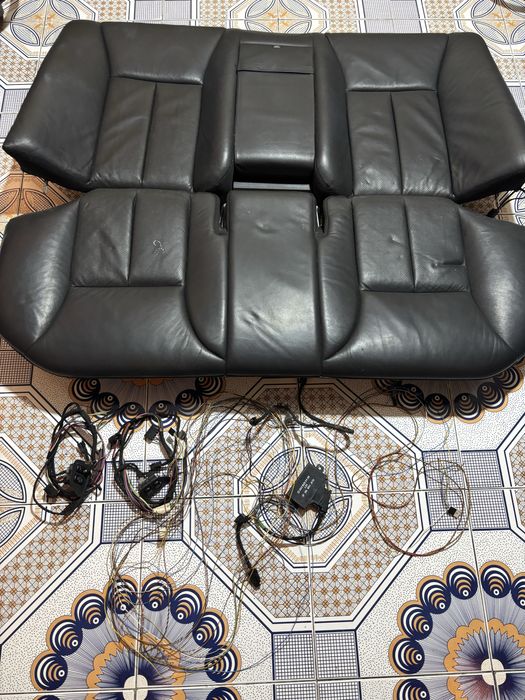 Подогрев задних сиденьи w210