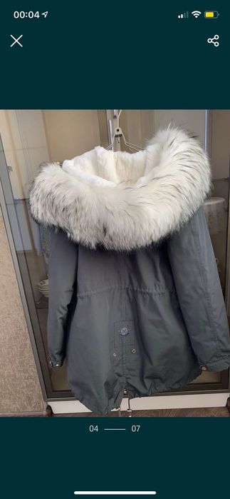 geacă de blană naturală
