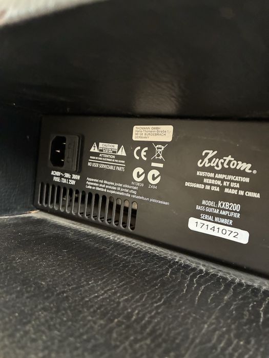 Amplificator bass Kustom KXB200