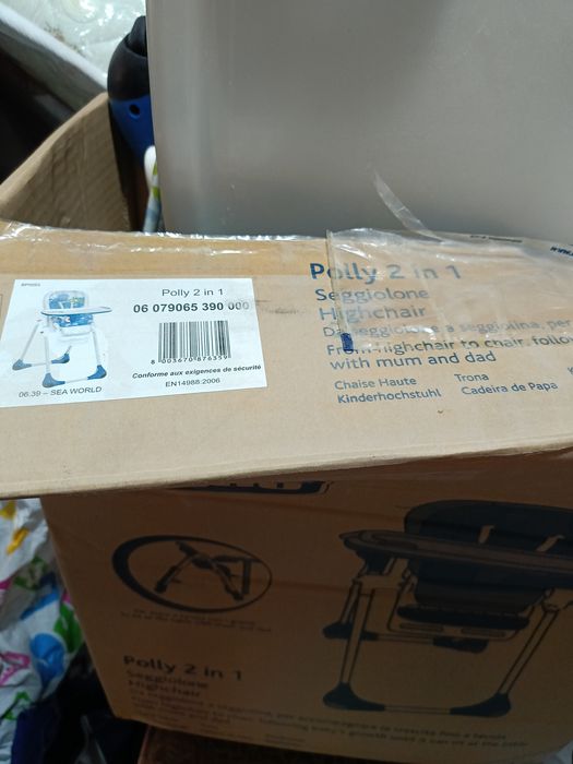 Столче за хранене chicco Polly 2in1