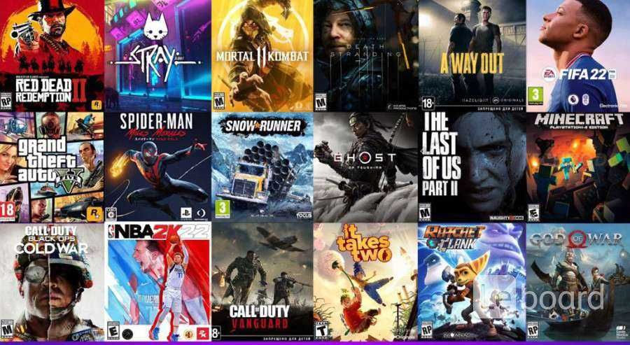 Продажа Игры PS5ПС5PS4ПС4 лицензионных игр для PlayStation Установка