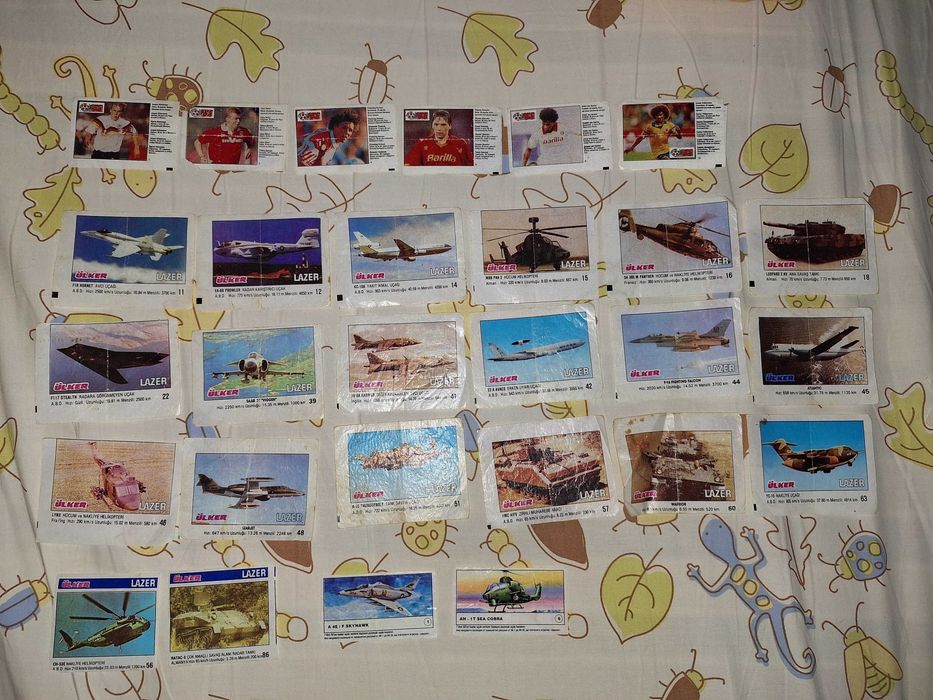 Colectie actibilde Ulker, OtoMoto, Bombibom, Minti, etc.
