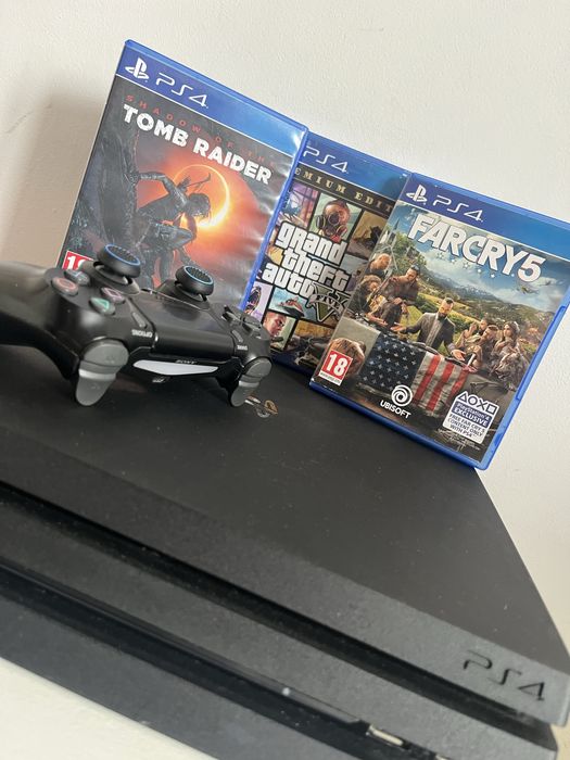 Ps 4 pro cu jocuri incluse