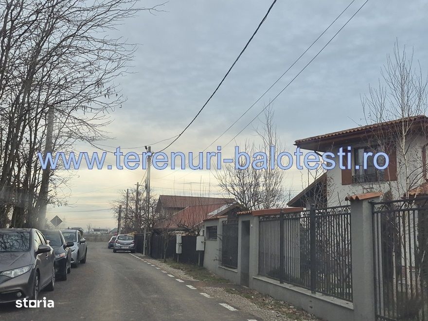 Vanzare teren Balotesti,apropiere Dn1 si sens giratoriu, pr