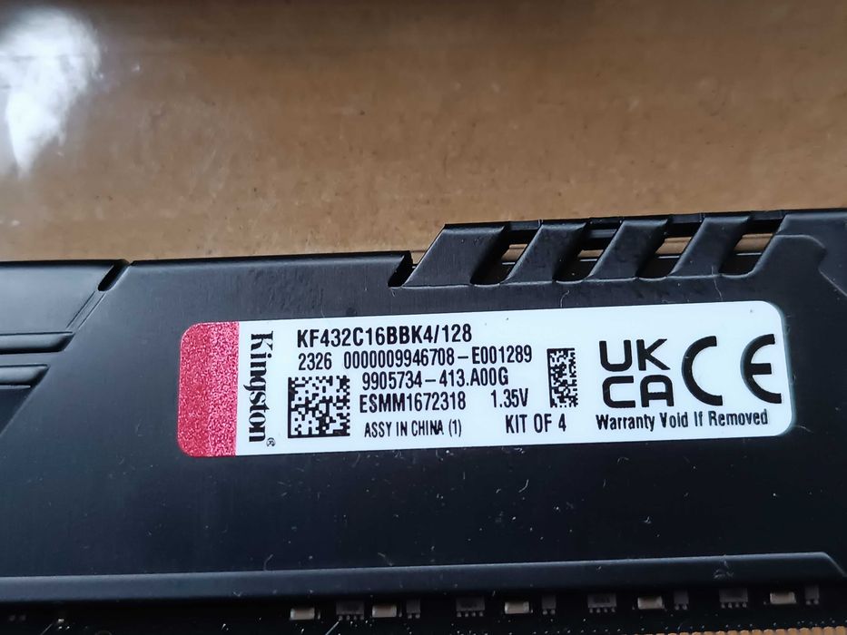 Vand 2x Kingston Fury Beast 32GB DDR4 3200MHz CL16 Dual Rank (2Rx8)