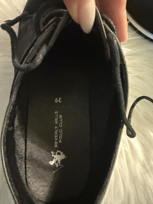 Pantofi negri Beverly Hills Polo Club, mărime 39