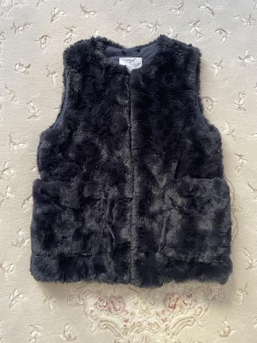 Vesta blana Zara fete, marime 140, noua