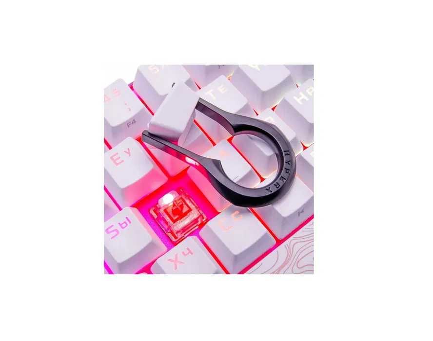 ^Рассрочка на Клавиатуру HyperX Alloy Origins60 Pink-HyperX LinearRed