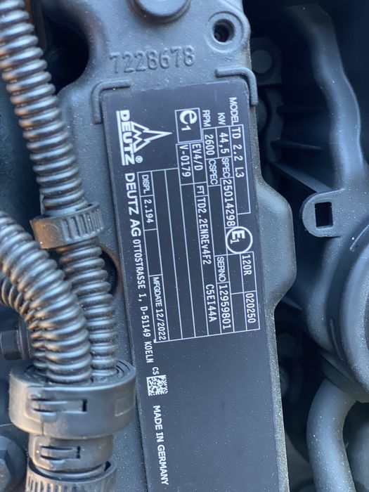 Pompa sapa Mörtel Meister 5200 R line Stage V,noua,,Brinkmann,