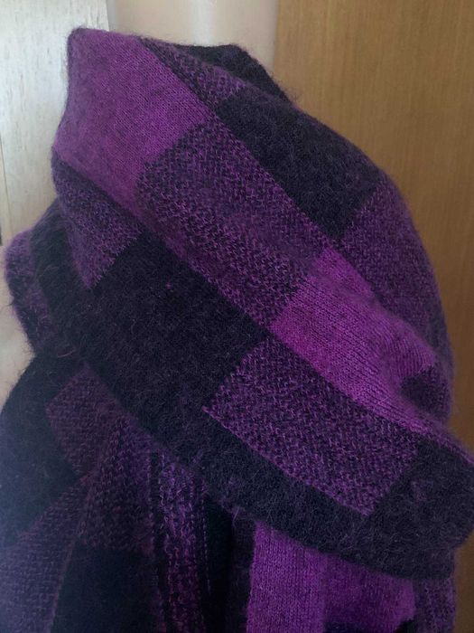 Голям (oversize) шал Escada ( мохер и вълна)