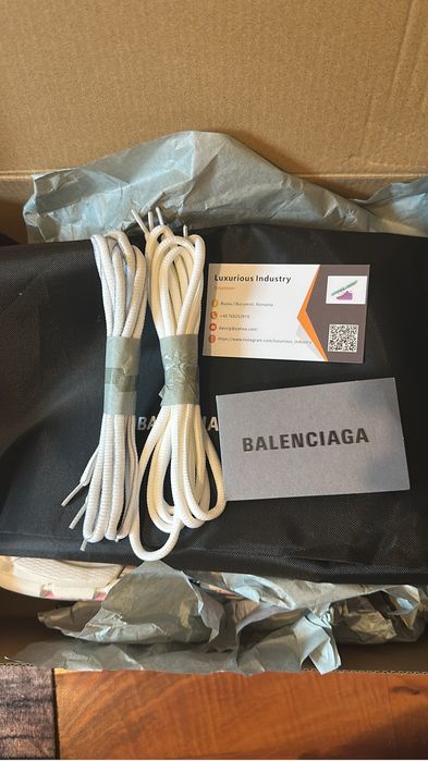Balenciaga Track White Rose Pink Grey
