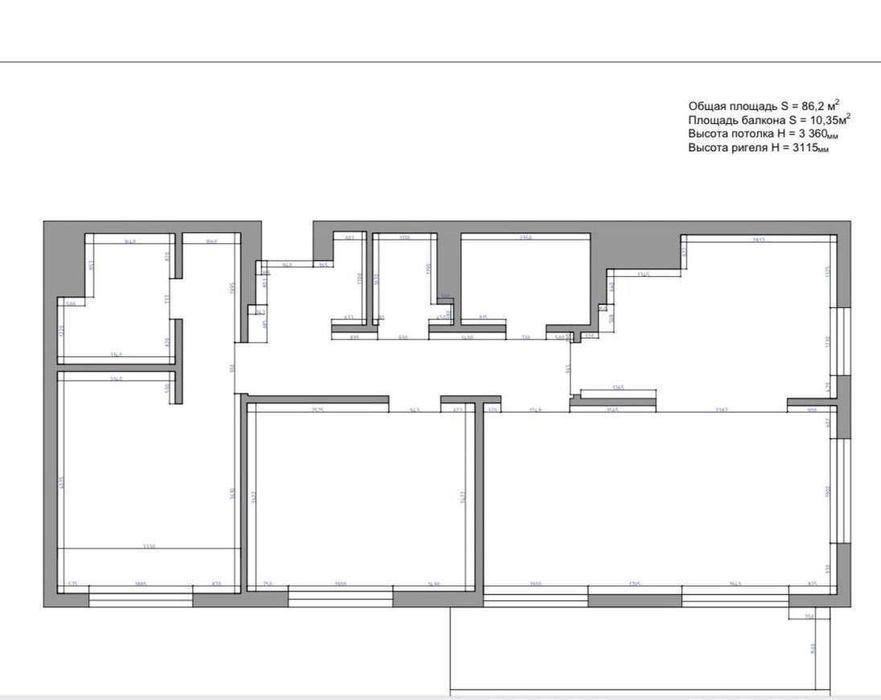 Продается 3х ком квартира, ЖК Oz Mahal, ор-р: ул. Новомосковская, 98и²