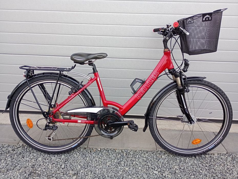 Bicicletă damă Dinotti,roți 26,cu 3 vit Nexus,frână picior !