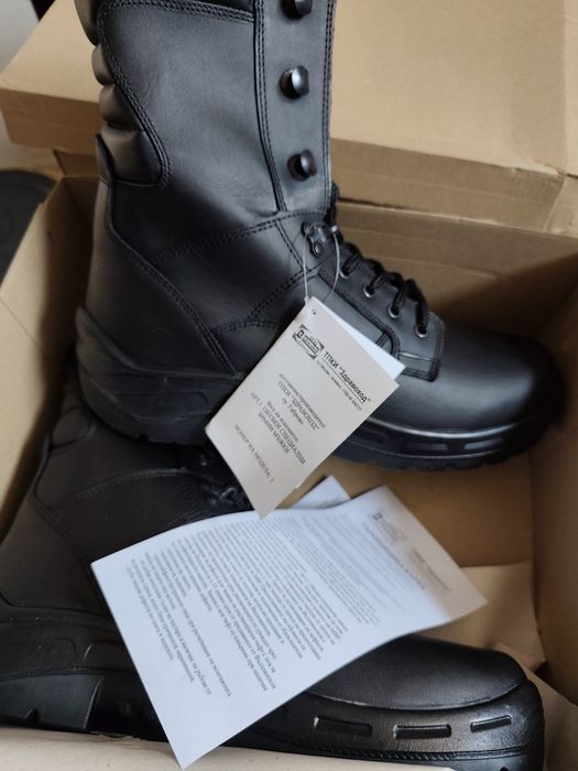 Мъжки зимни обувки-Кубинки от естествена кожа /номер 44/