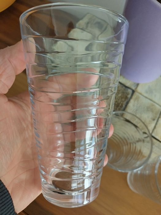 Комплект от 4 оригинални стъклени чаши от Италия