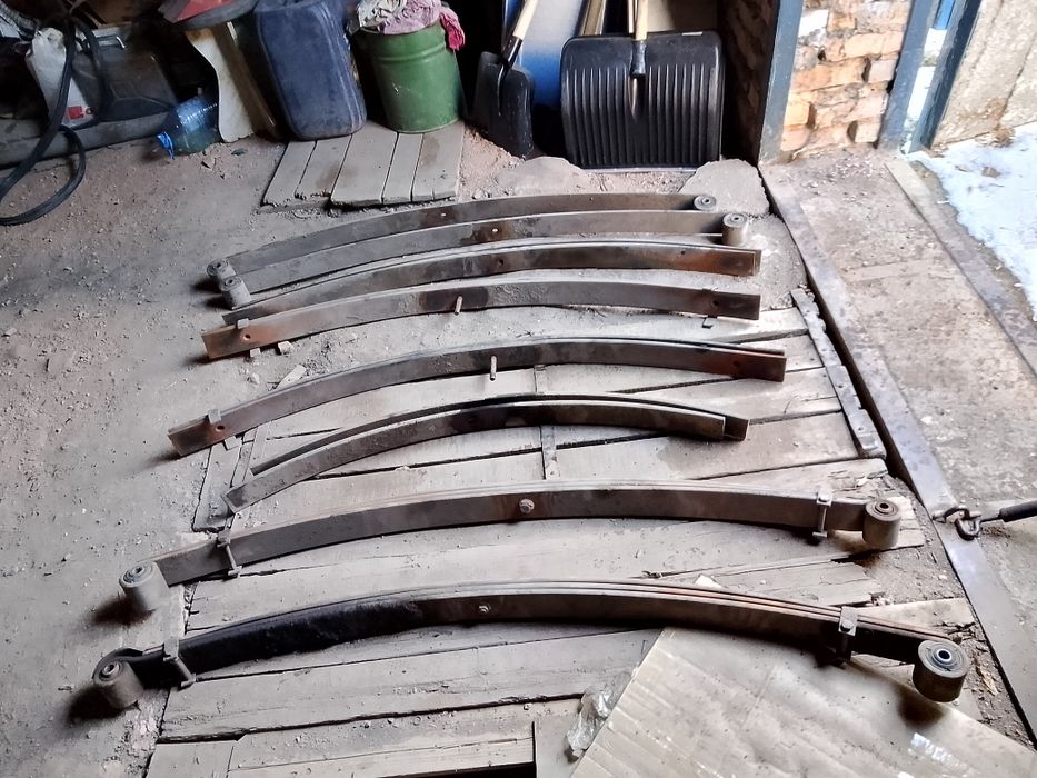 Рессоры газель  коренные подкоренные подрессорник и