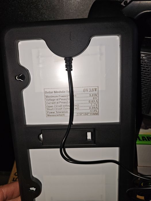 Kit Solar Portabil, Panou solar, USB, Bluetooth, Radio,Incarcare tel!