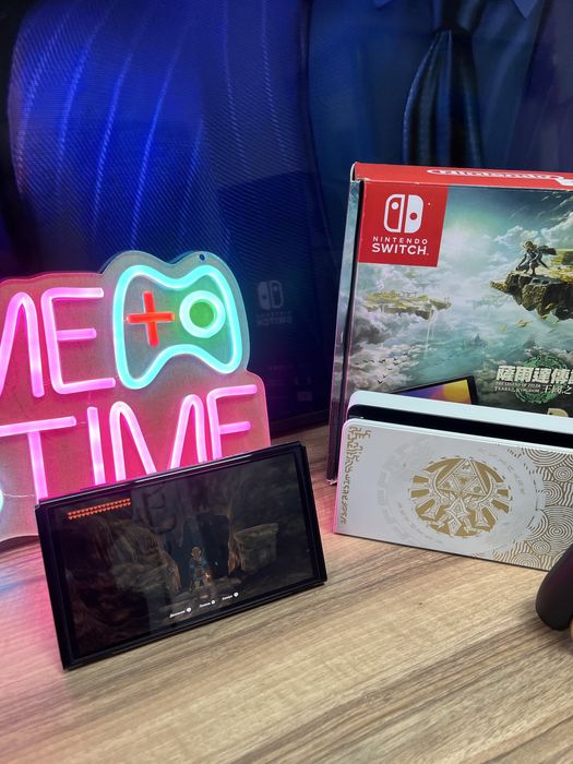 Прошитая лимитированная Nintendo Switch oled прошивка MIG Switch
