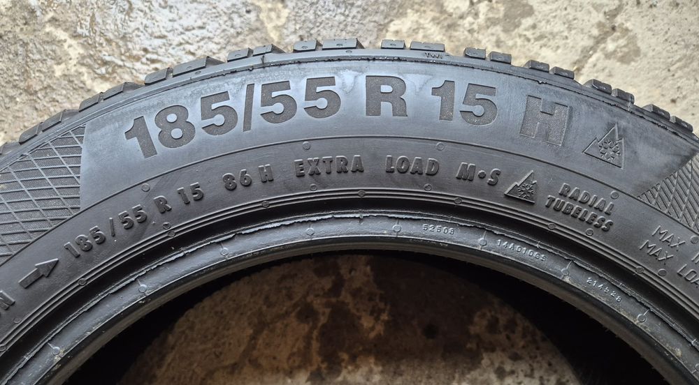 Set 2buc 185/55 R15 96H Continental ConWinterContact TS850 M+S iarnă