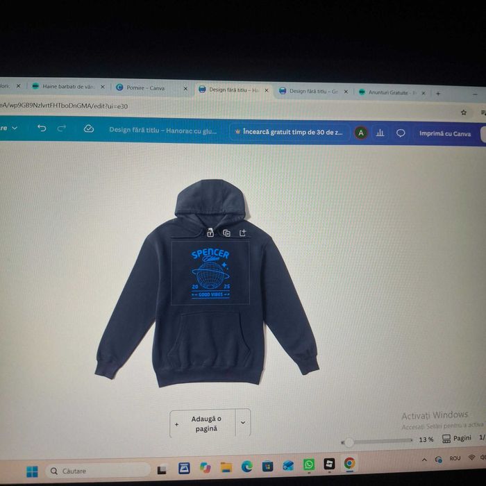 Personalizez hanorace,tricouri,bluze,căni,cuti postale